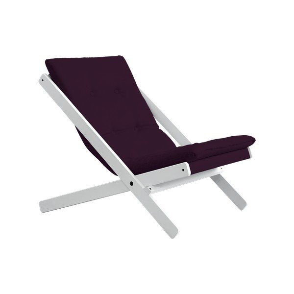 Zložljivi stol Karup Boogie White/Purple Plum-image-2