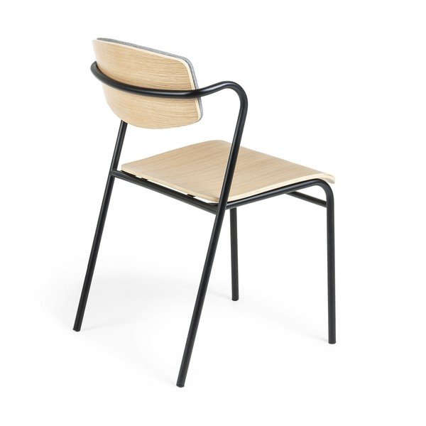 Jedilni stol iz hrastovega lesa Kave Home Zaha-image-3