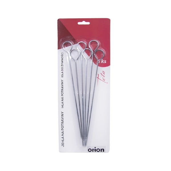 Nabodala za žar v kompletu 6 ks iz nerjavečega jekla – Orion-image-2