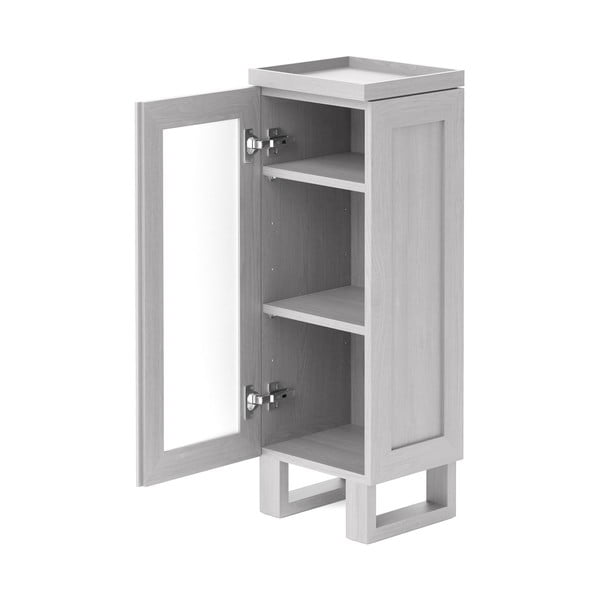 Bela kopalniška omarica iz hrastovega lesa Wireworks Mezza-image-3