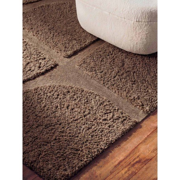 Rjava ročno tkana preproga 80x150 cm Lambeth Jasper – Ted Baker-image-3