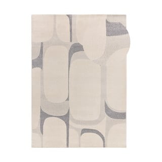 Svetlo sivo-kremno bela preproga 133x190 cm Porto – Universal
