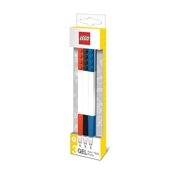 Komplet 3 gelskih pisal LEGO®