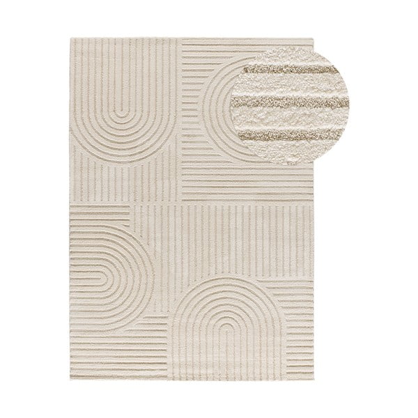 Kremno bela preproga 120x170 cm Verona – Universal