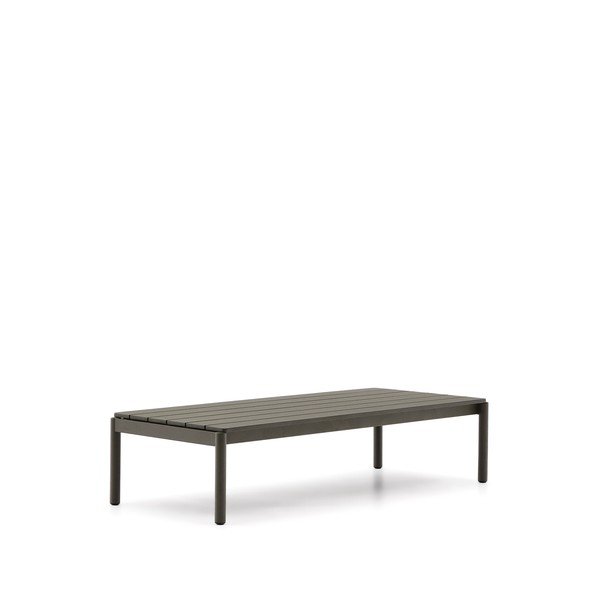 Kovinska vrtna klubska mizica 63x149 cm Sorells – Kave Home
