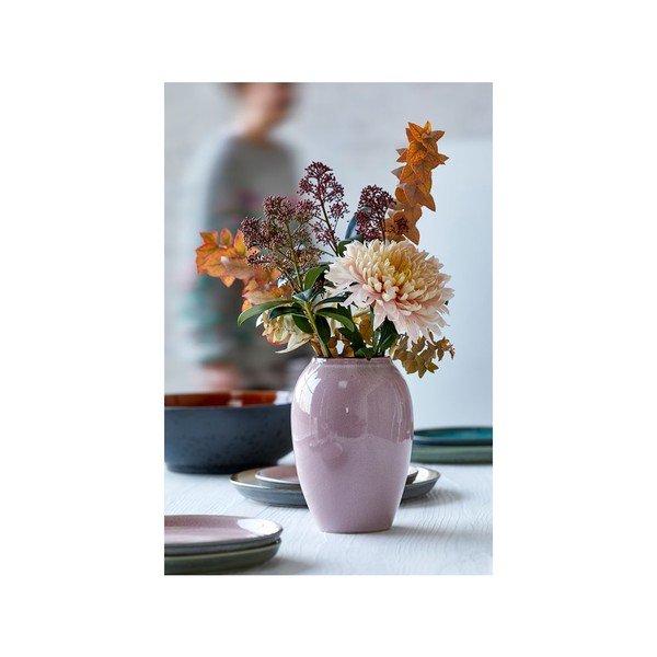 Rožnata vaza iz kamenine (višina 20 cm) Gastro  – Bitz-image-2