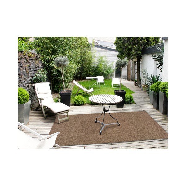Temno bež zunanja preproga Universal Jaipur Beige Buro, 80 x 150 cm-image-1