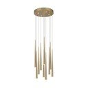 LED viseča svetilka v zlati barvi ø 30 cm Cala – Trio Select