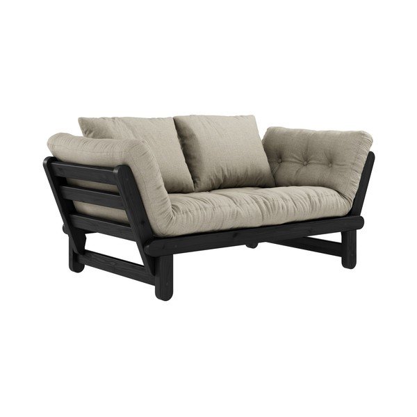 Raztegljiv kavč Karup Design Beat Black/Linen Beige-image-3