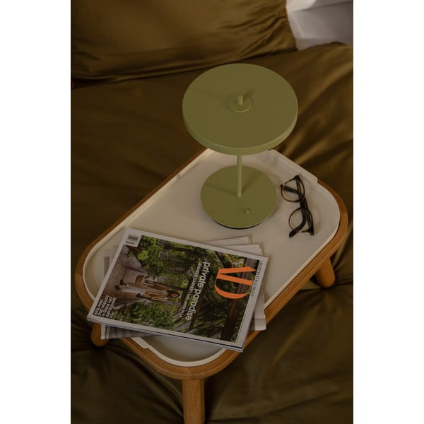 Zelena kovinska LED namizna svetilka s kovinskim senčilom (višina 31 cm) Asteria Move – UMAGE-image-3