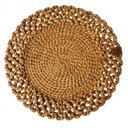 Pogrinjek iz jute ø 32 cm Wicker – Mila Home Luxury