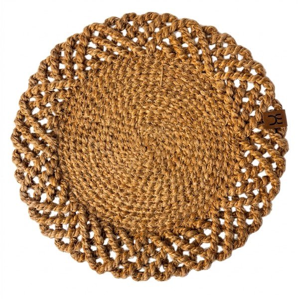 Pogrinjek iz jute ø 32 cm Wicker – Mila Home Luxury