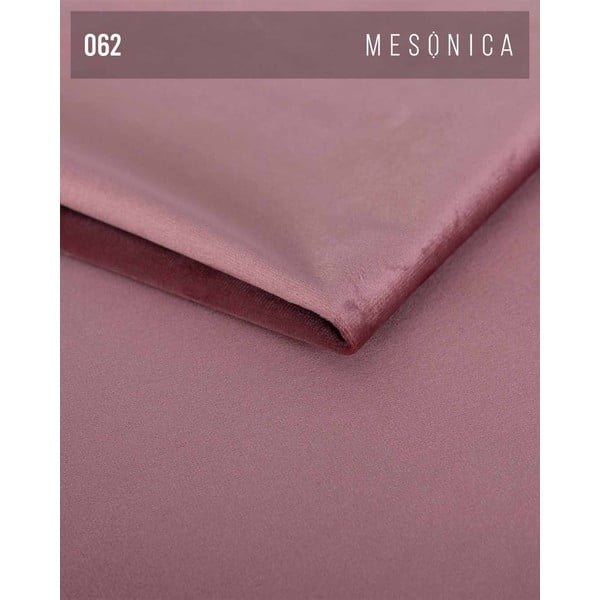 Rožnat žameten fotelj Moilo – MESONICA-image-4
