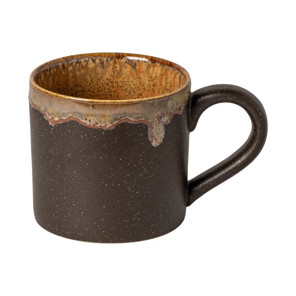 Rjava skodelica iz kamenine 380 ml Poterie