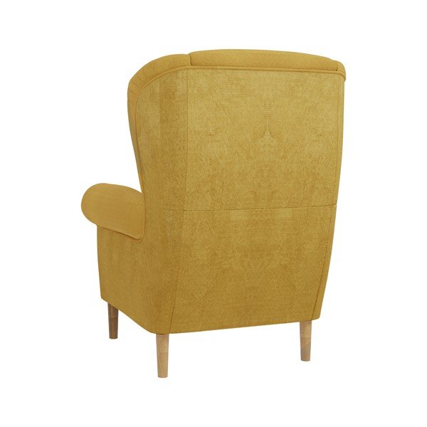 Rumen fotelj z naslonom Swan – Ropez-image-2