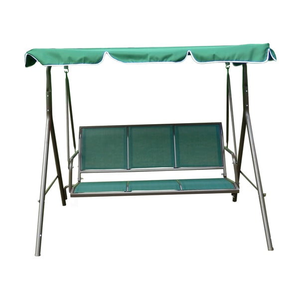 Zelena kovinska vrtna gugalnica Confort – Rojaplast-image-2