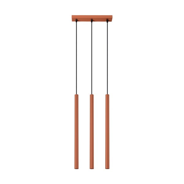 Opečnato oranžna viseča svetilka Fideus – Sollux