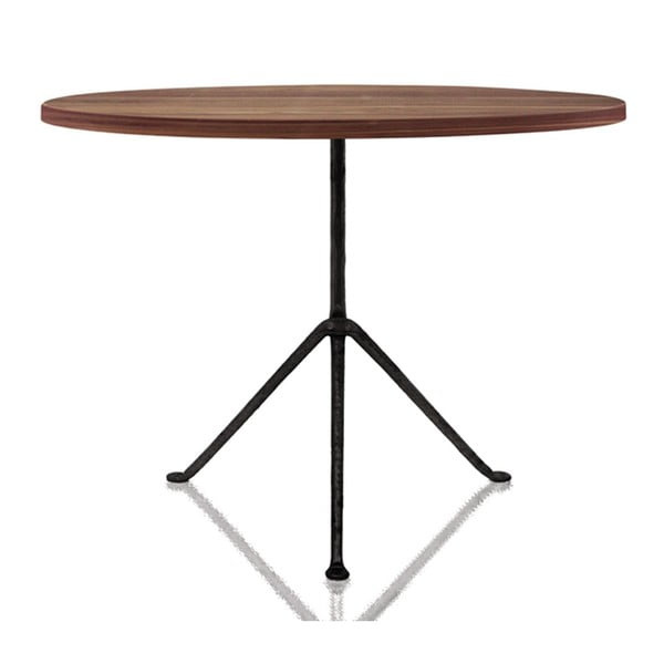 Jedilna miza z zgornjim delom iz jesenovega lesa Magis Officina, ø 100 cm