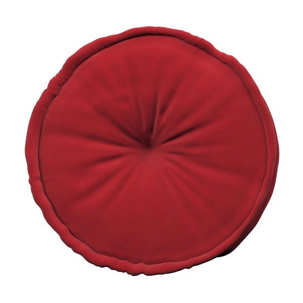 Rdeča vreča za sedenje Posh Velvet - Yellow Tipi-image-1