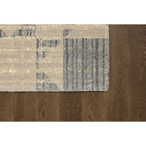 Bež volnena preproga 133x190 cm Frotage beige – Agnella-image-3