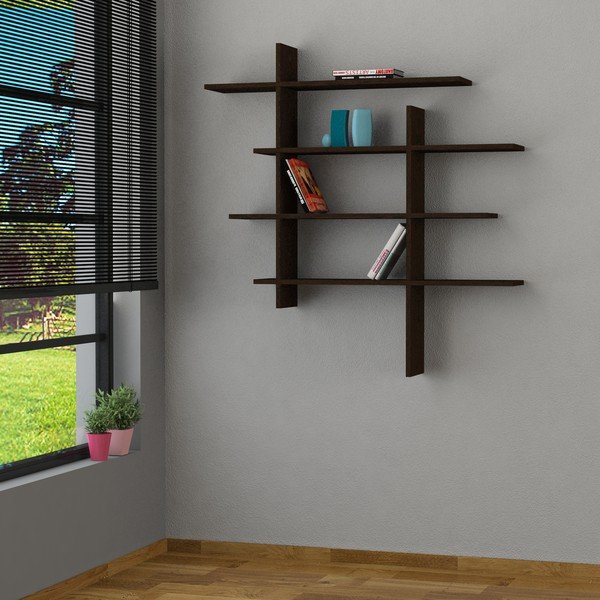 Knjižnica Cizgi no.4, wenge-image-1