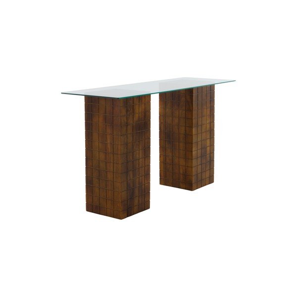 Pisalna miza iz masivnega manga 48x140 cm Damen – Jotex