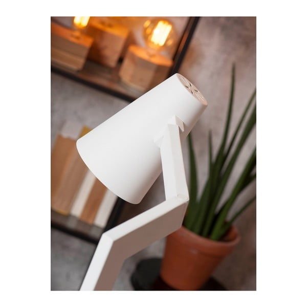 Bela stoječa svetilka s kovinskim senčnikom (višina 143 cm) Biarritz – it's about RoMi-image-4