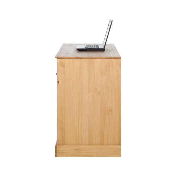 Delovna miza Støraa Tommy iz naravnega bora z 2 vrati-image-2