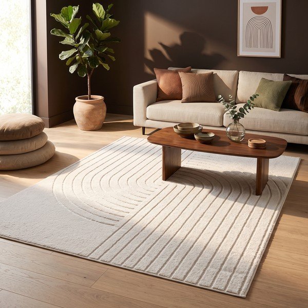Kremno bela preproga 200x290 cm Solace – ESTE-image-1