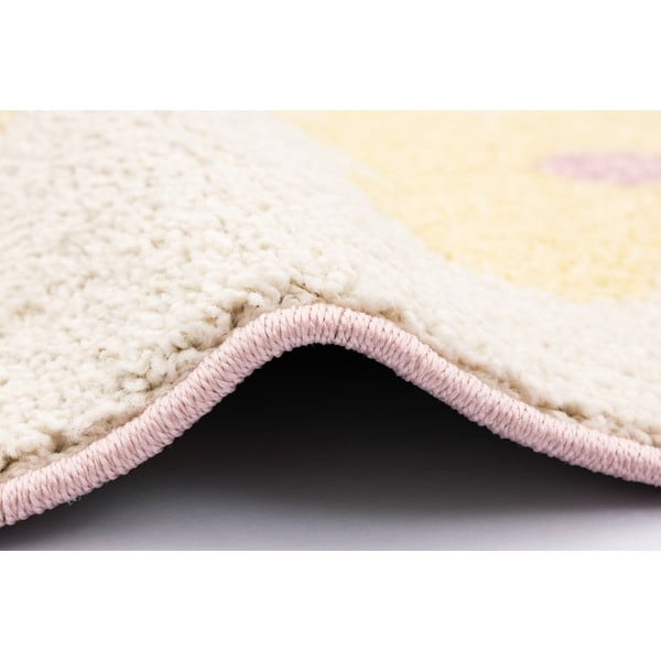 Rumena/slonokoščena otroška preproga 80x150 cm Dazzy Vanilla – FD-image-2