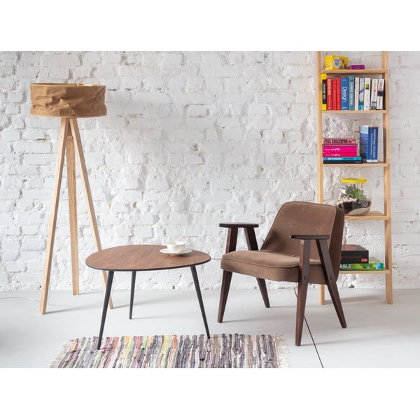 Kavna mizica s črnimi nogami Ragaba Pawi Pick, 67 x 62 cm-image-1