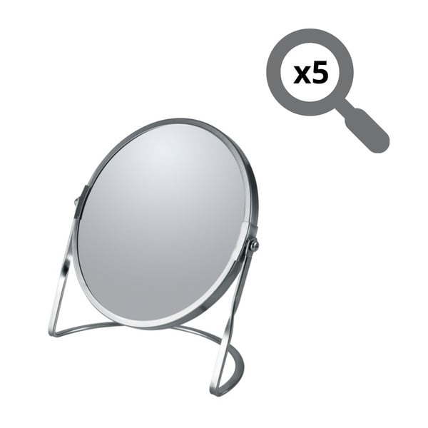 Kozmetično povečevalno ogledalo (5x povečava) ø 18 cm Akira – Spirella-image-2