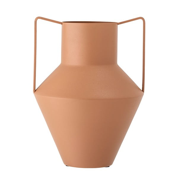Oranžna kovinska vaza Bloomingville Iola, višina 34 cm