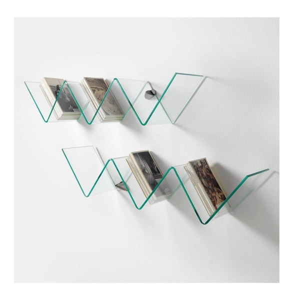 Steklena polica Tomasucci Zig Zag-image-1
