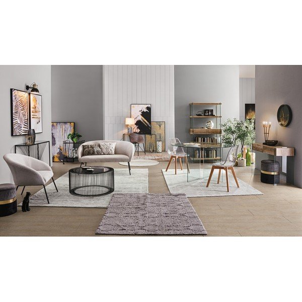 Steklena okrogla jedilna miza ø 130 cm Iride – Bizzotto-image-3