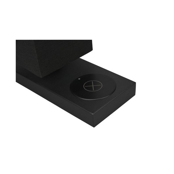 Mat črna namizna svetilka z brezžičnim polnilnikom (višina 35 cm) Haley - Reality-image-3