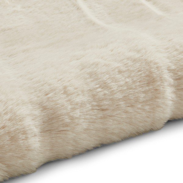 Krem-bela preproga Think Rugs Teddy, ⌀ 120 cm-image-3