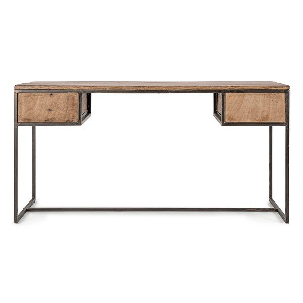 Pisalna miza z mizno ploščo iz akacije 60x150 cm Elmer – Bizzotto-image-2