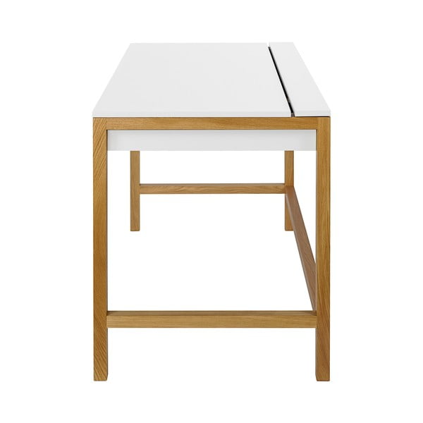Pisalna miza z belo ploščo Woodman NorthGate-image-3