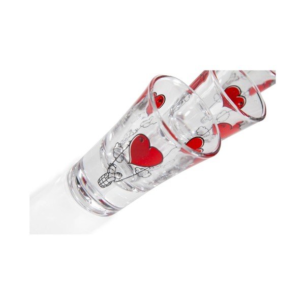 Komplet 6 posnetkov s srcem Amor-image-1
