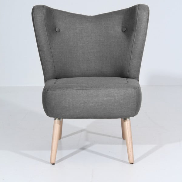 Siv fotelj Max Winzer Sari-image-1