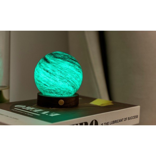 Temno rjava/v temni naravni barvi svetlobna dekoracija na USB ø 8 cm Stellar Ocean – Gingko-image-1