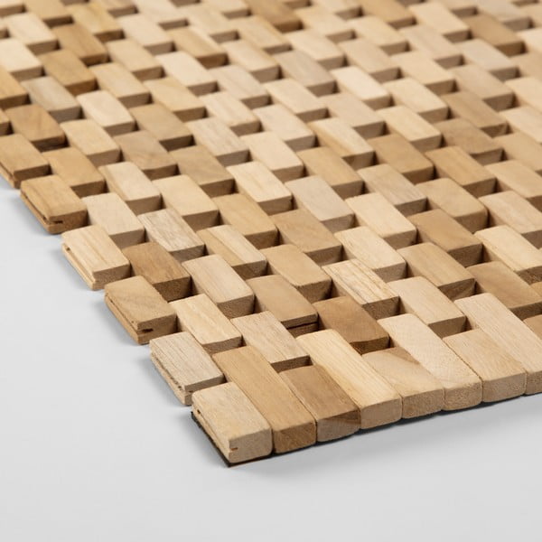 Lesena kopalniška preproga Kave Home Azuray, 40 x 60 cm-image-1