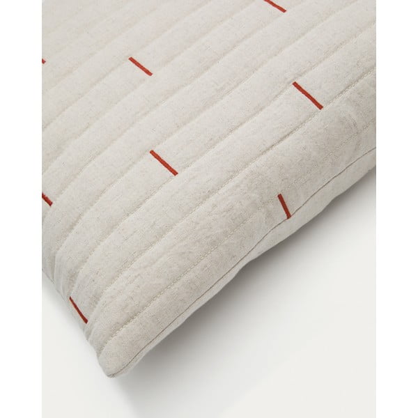 Prevleka za blazino iz mešanice lana 45x45 cm Blaina – Kave Home-image-2