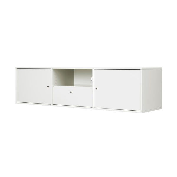 Bela TV omarica 161x42 cm Mistral – Hammel Furniture-image-1