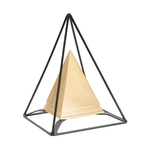 Kovinski kipec v zlati barvi Mauro Ferretti Piramid