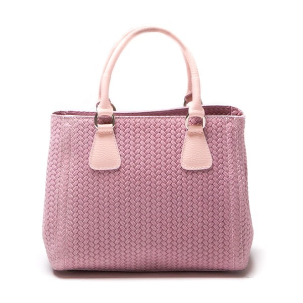 Usnjena torbica Luisa Vanini 872 Rosa-image-2