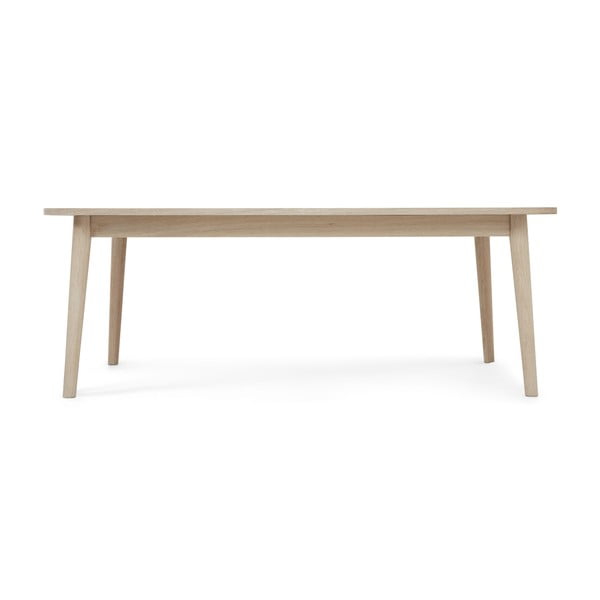 Mizica z mizno ploščo v hrastovem dekorju 70x125 cm Nyborg – Furnhouse-image-2