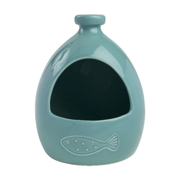 Turkizno modra keramična posoda za sol T&G Woodware Ocean