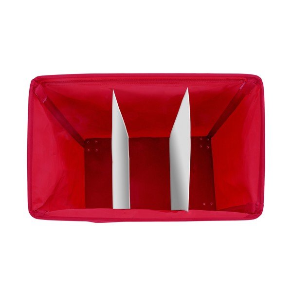 Rdeča trojna košara za perilo Wenko Trivo, 117,6 l-image-2